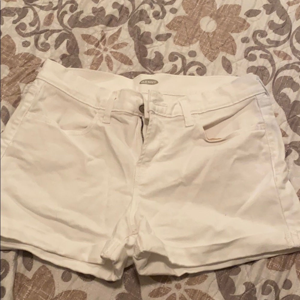 Old Navy White Jean short